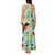 Aloha Hawaii Tank Maxi Dress I'iwi on Mamane Pastel Turquoise