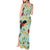 Aloha Hawaii Tank Maxi Dress I'iwi on Mamane Pastel Turquoise