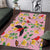 Aloha Hawaii Area Rug I'iwi on Mamane Pastel Pink