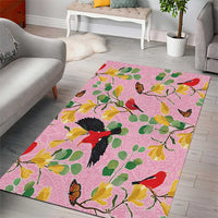 Aloha Hawaii Area Rug I'iwi on Mamane Pastel Pink LT7 - Polynesian Pride