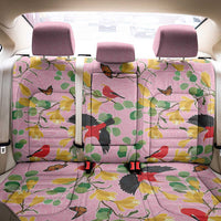 Aloha Hawaii Back Car Seat Cover I'iwi on Mamane Pastel Pink LT7 - Polynesian Pride