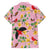 Aloha Hawaii Hawaiian Shirt I'iwi on Mamane Pastel Pink