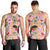 Aloha Hawaii Men Tank Top I'iwi on Mamane Pastel Pink