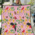 Aloha Hawaii Quilt I'iwi on Mamane Pastel Pink