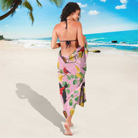 Aloha Hawaii Sarong I'iwi on Mamane Pastel Pink LT7 - Polynesian Pride