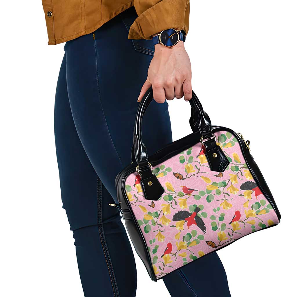 Aloha Hawaii Shoulder Handbag I'iwi on Mamane Pastel Pink LT7 - Polynesian Pride