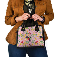 Aloha Hawaii Shoulder Handbag I'iwi on Mamane Pastel Pink LT7 - Polynesian Pride