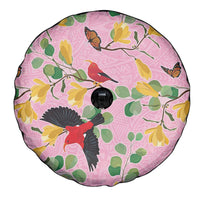 Aloha Hawaii Spare Tire Cover I'iwi on Mamane Pastel Pink LT7 - Polynesian Pride
