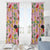 Aloha Hawaii Window Curtain I'iwi on Mamane Pastel Pink