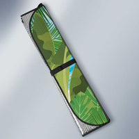 Have Yourself A Beachy Little Christmas Auto Sun Shade with Santa Chilling LT7 - Polynesian Pride