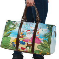 Have Yourself A Beachy Little Christmas Travel Bag with Santa Chilling LT7 - Polynesian Pride