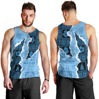Bula Fiji Tapa Mix Christmas Men Tank Top Vintage Style LT7 - Polynesian Pride