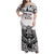 Aotearoa Personalized Family Matching Off Shoulder Maxi Dress and Hawaiian Shirt Proud To Be Maori