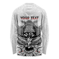 Aotearoa Personalized Long Sleeve Shirt Proud To Be Maori LT7 - Polynesian Pride