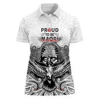 Aotearoa Personalized Women Polo Shirt Proud To Be Maori LT7 Female White - Polynesian Pride