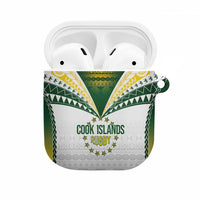 Cook Islands Rugby AirPods Case Kuki's Aitu Champions LT7 Colorful - Polynesian Pride