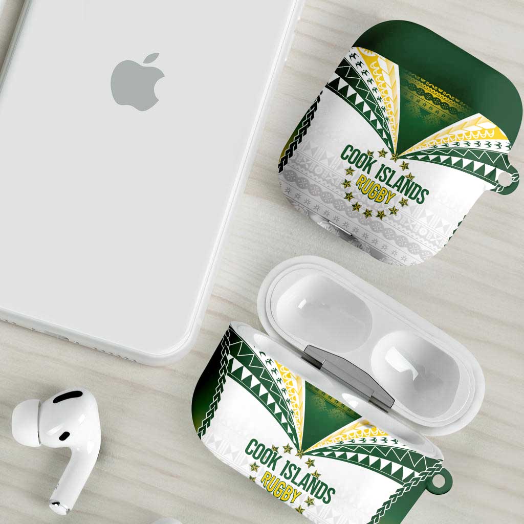 Cook Islands Rugby AirPods Case Kuki's Aitu Champions LT7 - Polynesian Pride
