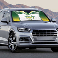 Cook Islands Rugby Auto Sun Shade Kuki's Aitu Champions LT7 - Polynesian Pride
