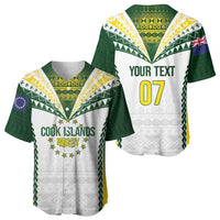Cook Islands Rugby Custom Baseball Jersey Kuki's Aitu Champions LT7 - Polynesian Pride