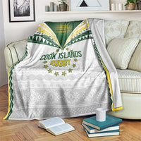 Cook Islands Rugby Blanket Kuki's Aitu Champions LT7 Colorful - Polynesian Pride