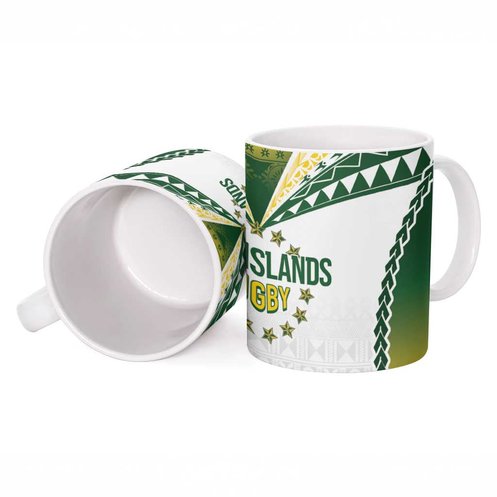 Cook Islands Rugby Ceramic Mug Kuki's Aitu Champions LT7 - Polynesian Pride