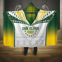 Cook Islands Rugby Hooded Blanket Kuki's Aitu Champions LT7 - Polynesian Pride