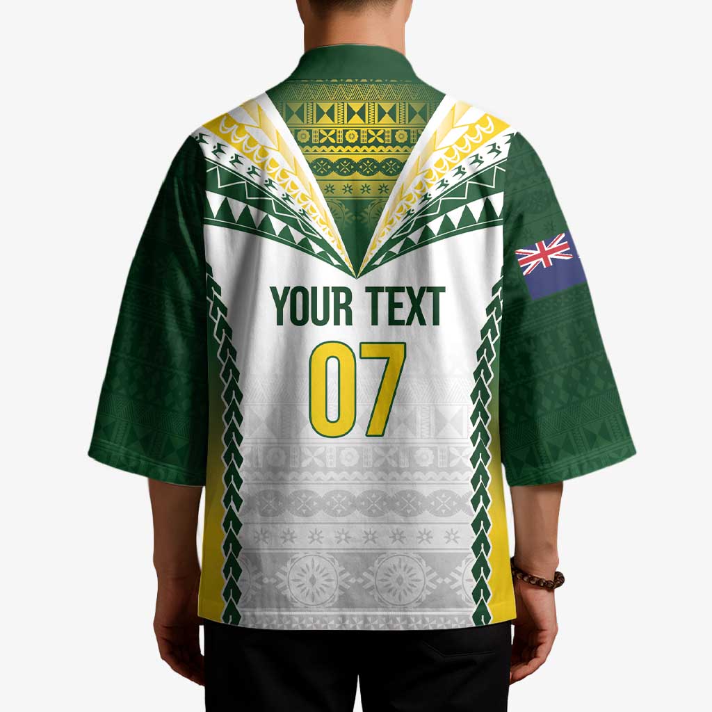 Cook Islands Rugby Custom Kimono Kuki's Aitu Champions LT7 - Polynesian Pride