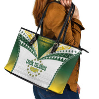 Cook Islands Rugby Leather Tote Bag Kuki's Aitu Champions LT7 - Polynesian Pride