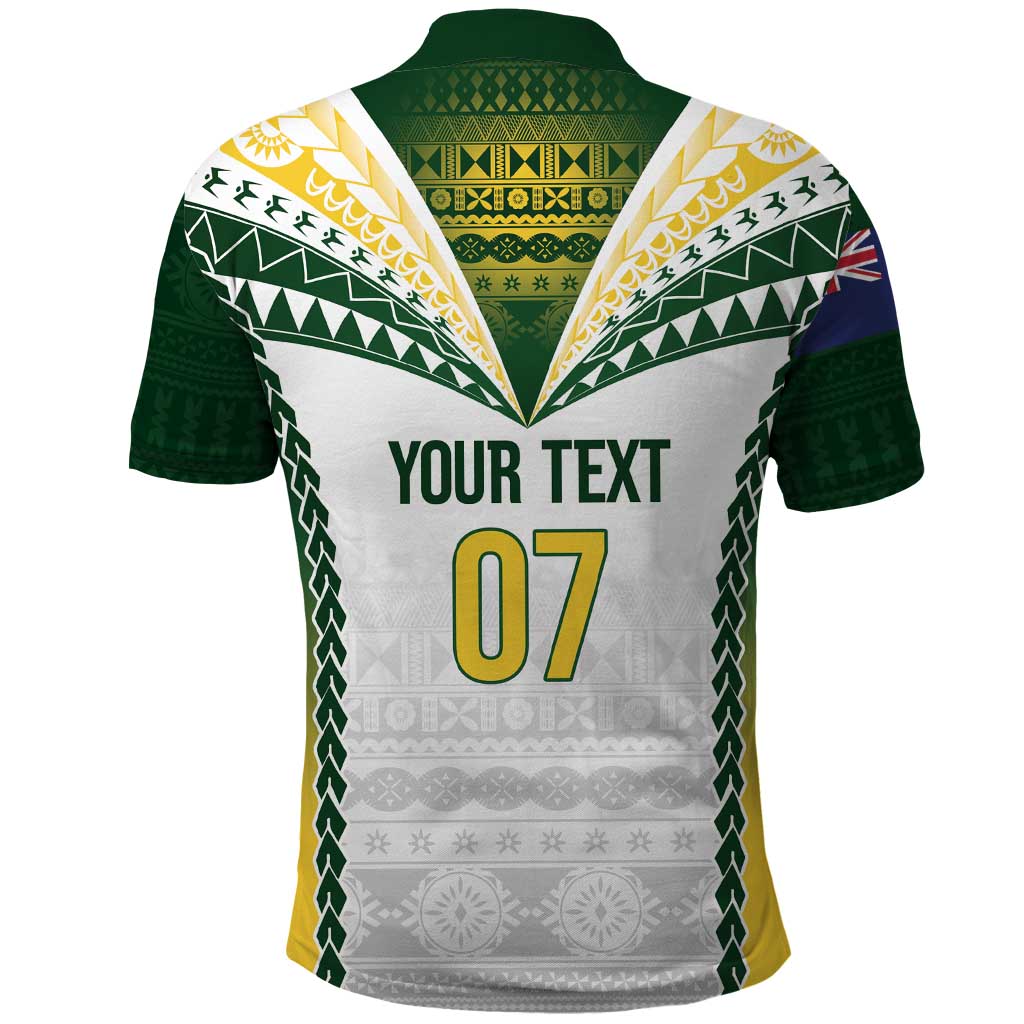 Cook Islands Rugby Custom Polo Shirt Kuki's Aitu Champions LT7 - Polynesian Pride