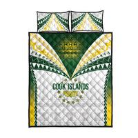 Cook Islands Rugby Quilt Bed Set Kuki's Aitu Champions LT7 - Polynesian Pride