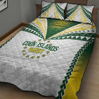 Cook Islands Rugby Quilt Bed Set Kuki's Aitu Champions LT7 - Polynesian Pride