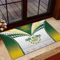 Cook Islands Rugby Rubber Doormat Kuki's Aitu Champions LT7 - Polynesian Pride