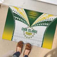 Cook Islands Rugby Rubber Doormat Kuki's Aitu Champions LT7 - Polynesian Pride