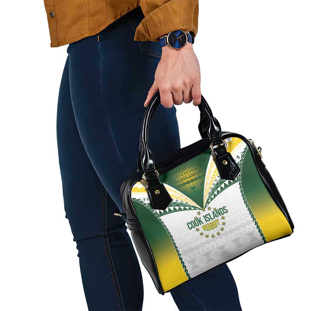 Cook Islands Rugby Shoulder Handbag Kuki's Aitu Champions LT7 - Polynesian Pride