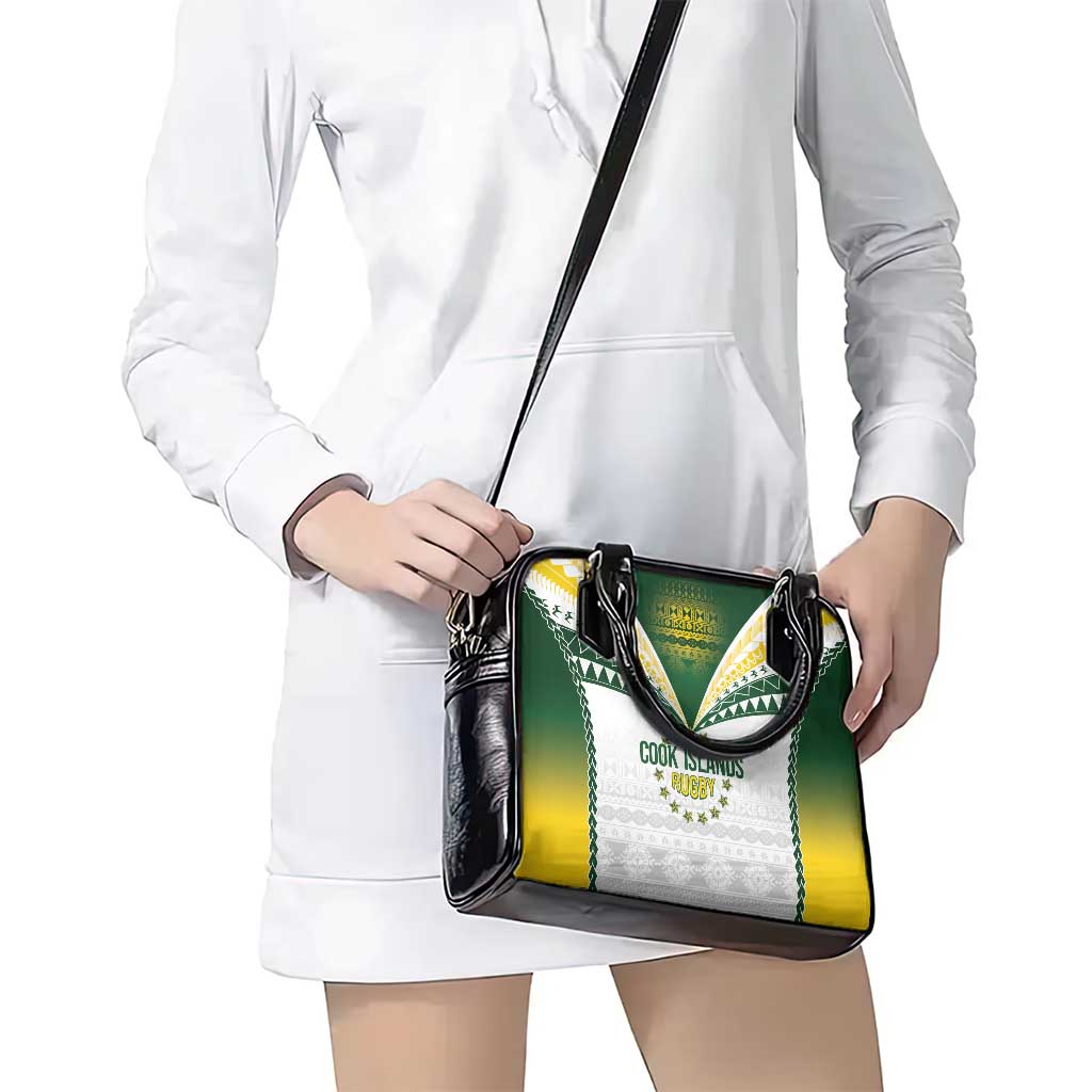 Cook Islands Rugby Shoulder Handbag Kuki's Aitu Champions LT7 - Polynesian Pride