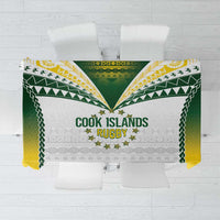 Cook Islands Rugby Tablecloth Kuki's Aitu Champions LT7 Colorful - Polynesian Pride