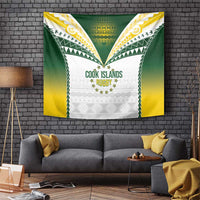 Cook Islands Rugby Tapestry Kuki's Aitu Champions LT7 Colorful - Polynesian Pride