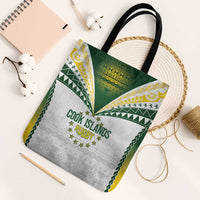 Cook Islands Rugby Tote Bag Kuki's Aitu Champions LT7 Black Strap One Size Colorful - Polynesian Pride