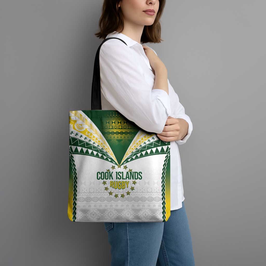 Cook Islands Rugby Tote Bag Kuki's Aitu Champions LT7 - Polynesian Pride
