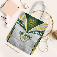 Cook Islands Rugby Tote Bag Kuki's Aitu Champions LT7 White Strap One Size Colorful - Polynesian Pride
