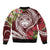 Aloha Hawaii Big Island Bomber Jacket Ohia Lehua Wahine