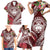 Aloha Hawaii Big Island Family Matching Short Sleeve Bodycon Dress and Hawaiian Shirt Ohia Lehua Wahine