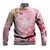 Aloha Hawaii Maui Baseball Jacket Goddess Lokelani Rose