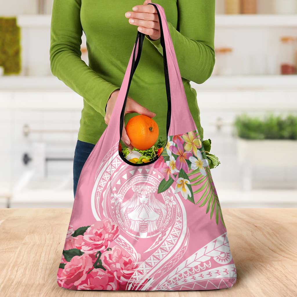 Aloha Hawaii Maui Grocery Bag Goddess Lokelani Rose LT7 - Polynesian Pride