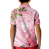 Aloha Hawaii Maui Kid Polo Shirt Goddess Lokelani Rose LT7 - Polynesian Pride
