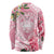 Aloha Hawaii Maui Long Sleeve Shirt Goddess Lokelani Rose