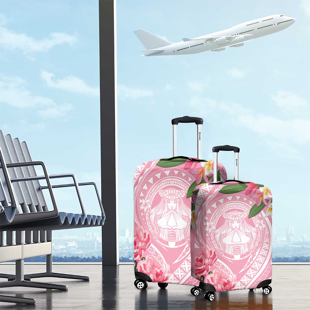 Aloha Hawaii Maui Luggage Cover Goddess Lokelani Rose LT7 - Polynesian Pride