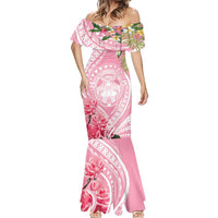 Aloha Hawaii Maui Mermaid Dress Goddess Lokelani Rose LT7 - Polynesian Pride