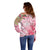 Aloha Hawaii Maui Off Shoulder Sweater Goddess Lokelani Rose