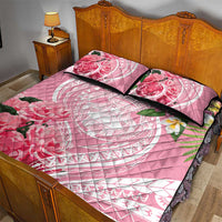 Aloha Hawaii Maui Quilt Bed Set Goddess Lokelani Rose LT7 - Polynesian Pride